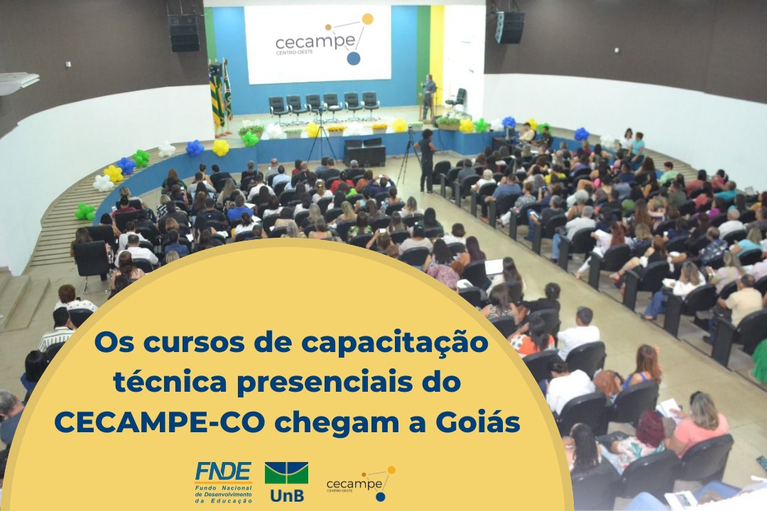 Os Cursos de Capacitação Técnica Presenciais do CECAMPE-CO Chegam a Goiás